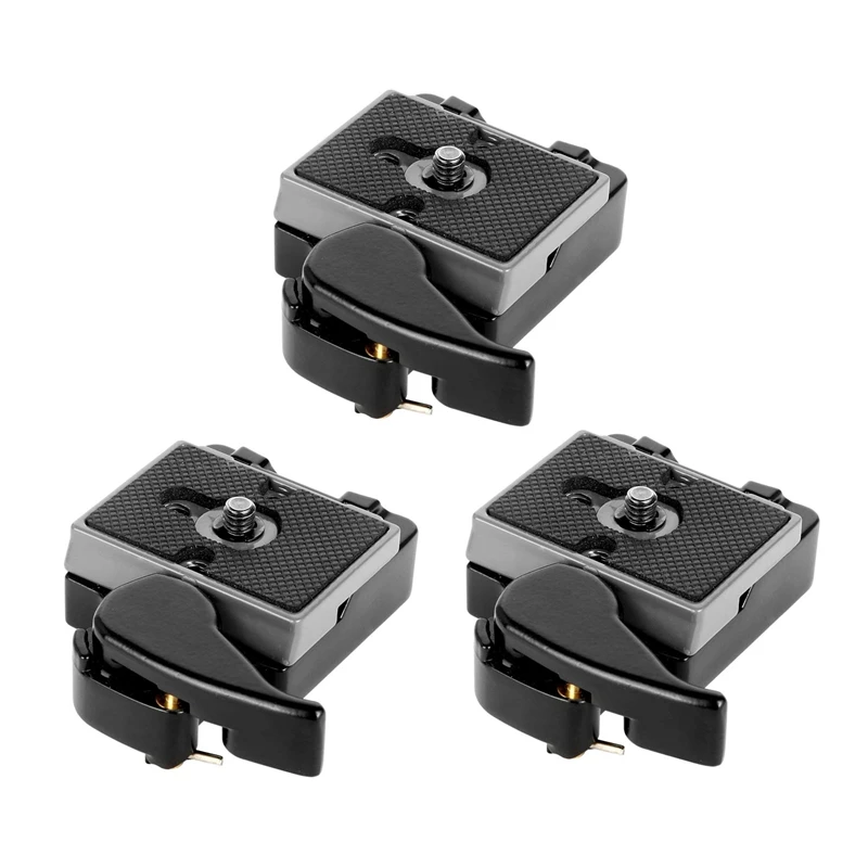3X Black Camera 323 Quick Release Plate With Special Adapter (200PL-14) For Manfrotto 323 Tripod Monopod(New Version)
3X Black Camera 323 Quick Release Plate With Special Adapter (200PL-14) For Manfrotto 323 Tripod Monopod(New Version)