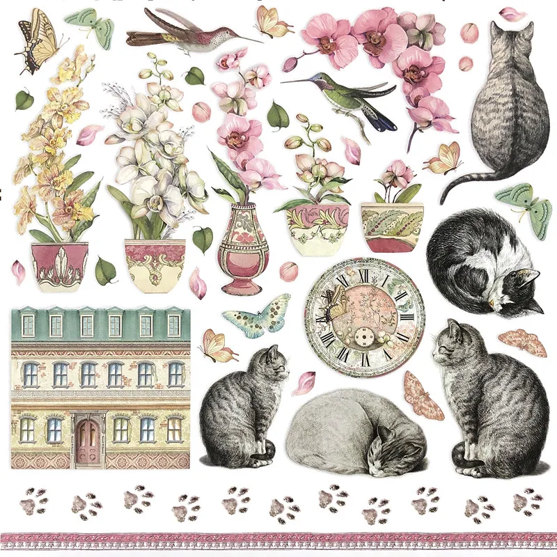 Cat life Stickers Crafts And Scrapbooking stickers kids toys book Decorative sticker DIY Stationery
Cat life Stickers Crafts And Scrapbooking stickers kids toys book Decorative sticker DIY Stationery