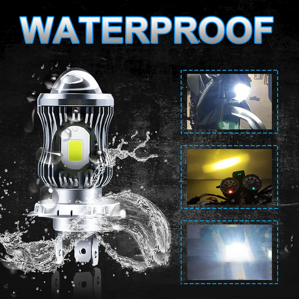 Head Light LED Spotlight Hi/Low Beam LED Long Working Life Motobike Motorcycle Two-color White White 3500LM BA20D
Head Light LED Spotlight Hi/Low Beam LED Long Working Life Motobike Motorcycle Two-color White White 3500LM BA20D