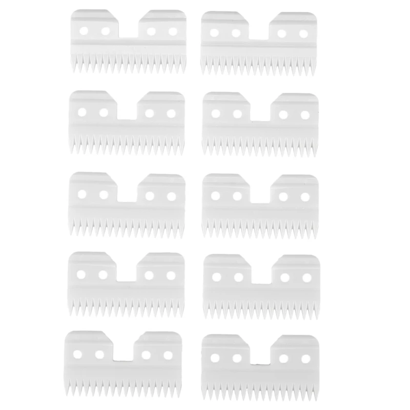 10Pcs/Lot Replaceable Ceramic 18 Teeth Pet Ceramic Clipper Cutting Blade for Oster A5 Series
10Pcs/Lot Replaceable Ceramic 18 Teeth Pet Ceramic Clipper Cutting Blade for Oster A5 Series