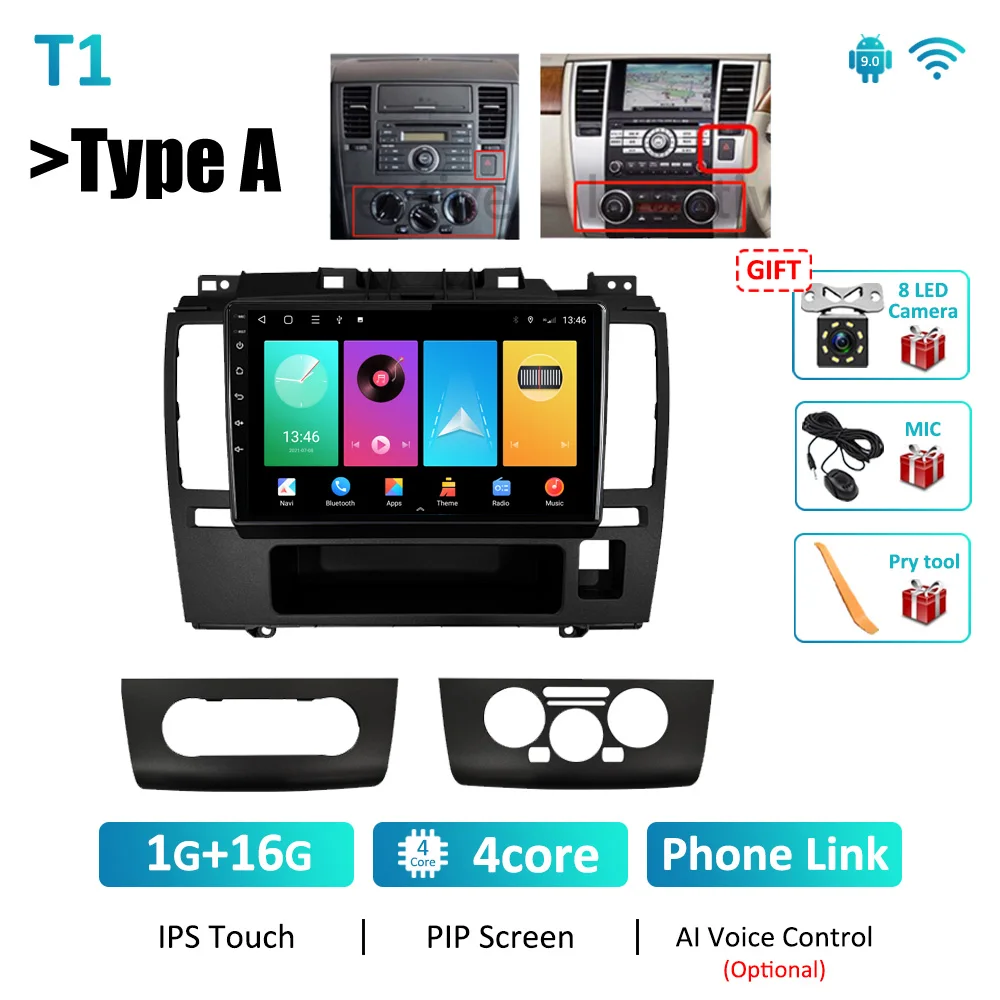 Автомагнитола 8 + 128G DSP Android 10 для Nissan Tiida C11 2004 - 2013 CarPlay Navi GPS мультимедийный видеоплеер Стерео DVD No 2din HU 
Автомагнитола 8 + 128G DSP Android 10 для Nissan Tiida C11 2004 - 2013 CarPlay Navi GPS мультимедийный видеоплеер Стерео DVD No 2din HU