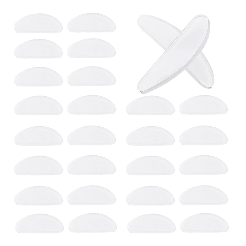 18 Pairs Eyeglasses Nose Pads Glasses Adhesive Silicone Anti-Slip Nosepads for Eyeglass Glasses Sunglasses (Transparent, 1.5Mm)
18 Pairs Eyeglasses Nose Pads Glasses Adhesive Silicone Anti-Slip Nosepads for Eyeglass Glasses Sunglasses (Transparent, 1.5Mm)