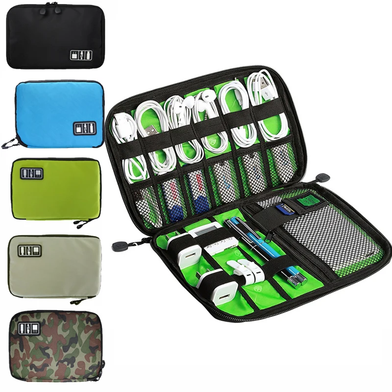Portable Digital USB Cable Bag Travel Gadget Organizer Charger Wires Cosmetic Zipper Storage Pouch kit Case Accessories Supplies
Portable Digital USB Cable Bag Travel Gadget Organizer Charger Wires Cosmetic Zipper Storage Pouch kit Case Accessories Supplies