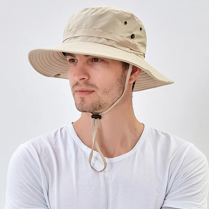 

Однотонная летняя уличная шляпа от солнца для мужчин и женщин, регулируемые Панамы, мужская пляжная кепка с защитой от УФ-лучей, солнцезащитный козырек, Панама