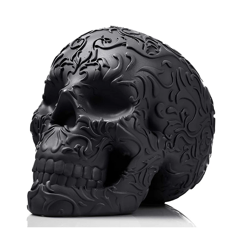 1 Piece Skull Makeup Brush Holder Black Resin For Halloween Table Vanity Office Desk Storage
1 Piece Skull Makeup Brush Holder Black Resin For Halloween Table Vanity Office Desk Storage