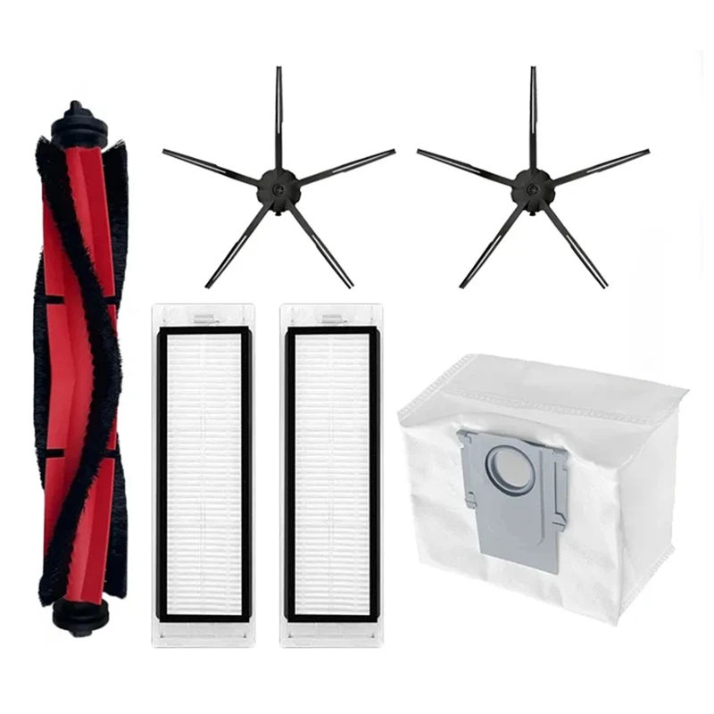 Roller Brush Side Brush Hepa Filter Dust Bags Replacement Spare Parts Accessories For Roborock Q5 / Q7 Max /Q5+ Vacuum Cleaner 
Roller Brush Side Brush Hepa Filter Dust Bags Replacement Spare Parts Accessories For Roborock Q5 / Q7 Max /Q5+ Vacuum Cleaner