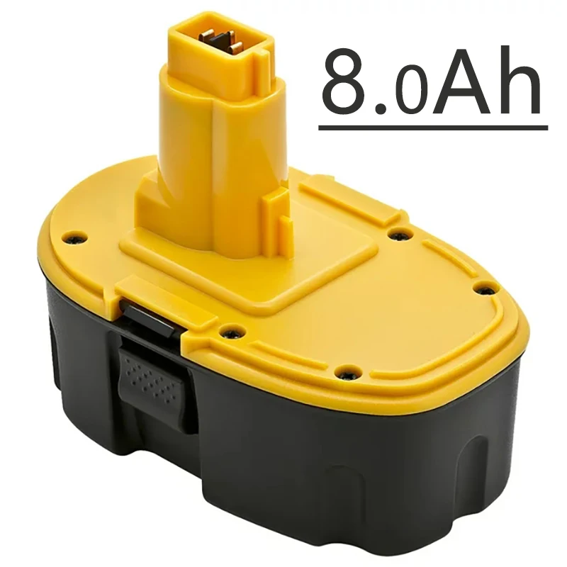 18V 4Ah 5Ah 6Ah 8Ah Ni-MH Battery For Dewalt DC9096 DE9039 DE9096 DE9098 DE9503 DC212 DC330 Cordless Drill Replacement Battery
18V 4Ah 5Ah 6Ah 8Ah Ni-MH Battery For Dewalt DC9096 DE9039 DE9096 DE9098 DE9503 DC212 DC330 Cordless Drill Replacement Battery