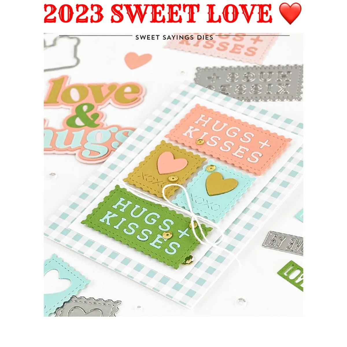 2023 Valentine LOVE Sweet HUG KISS O X Metal Cutting Dies Hot Foil DIY Scrapbooking Photo Album Decorative Embossing PaperCard C 
2023 Valentine LOVE Sweet HUG KISS O X Metal Cutting Dies Hot Foil DIY Scrapbooking Photo Album Decorative Embossing PaperCard C