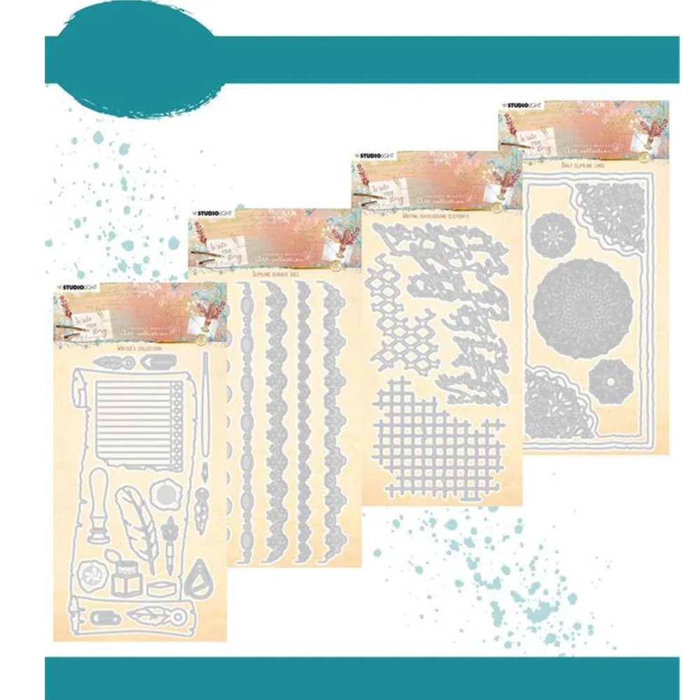 Jma Collection Write Your Story New Metal Cutting Dies Scrapbook Embossed Paper Album Diy Craft Template Decoration 2022 Arrival
Jma Collection Write Your Story New Metal Cutting Dies Scrapbook Embossed Paper Album Diy Craft Template Decoration 2022 Arrival