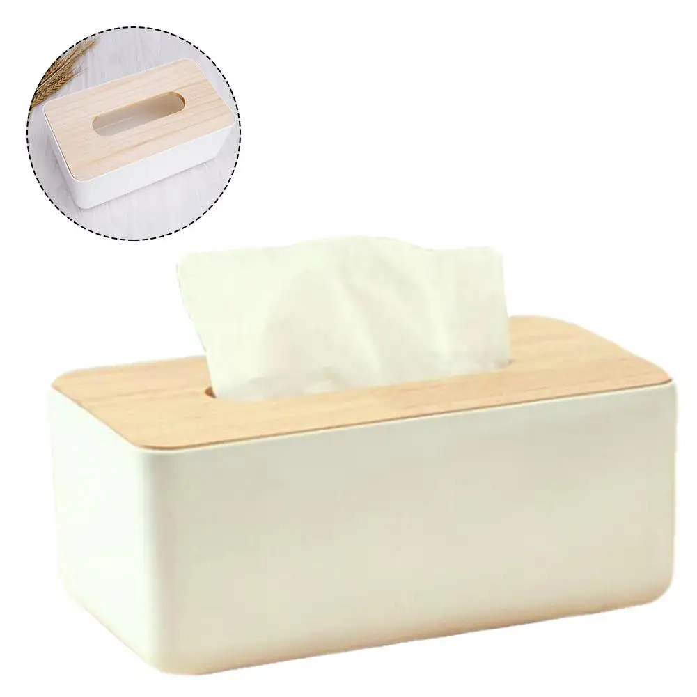 Wooden Tissue Holder Household Paper Towel Storage Box Removable Tissue Case Boîte À Mouchoirs Lagerung Boxes For Home Office
Wooden Tissue Holder Household Paper Towel Storage Box Removable Tissue Case Boîte À Mouchoirs Lagerung Boxes For Home Office