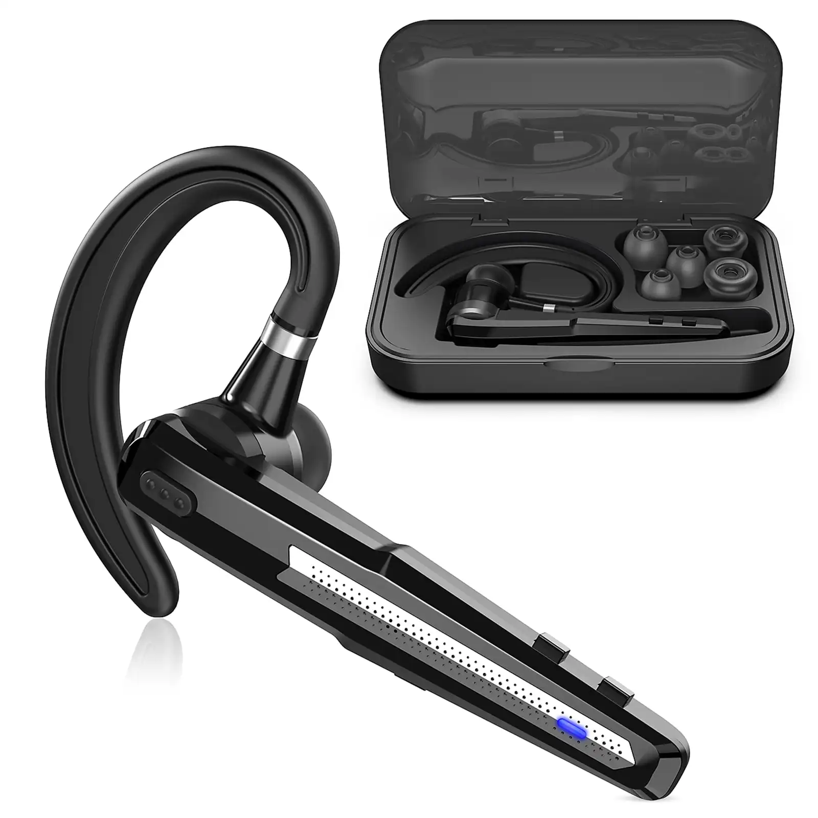 Bluetooth-гарнитура V5.0, Bluetooth-наушники, сотовый телефон с двумя микрофонами с шумоподавлением CVC8.0, для офиса, вождения, Hands-Free
Bluetooth-гарнитура V5.0, Bluetooth-наушники, сотовый телефон с двумя микрофонами с шумоподавлением CVC8.0, для офиса, вождения, Hands-Free