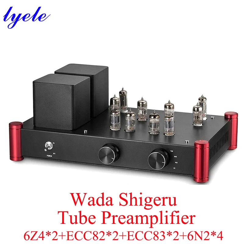 

Lyele Audio Wada Shigeru Vacuum Tube Preamplifier for Sound Power Amplifier Transistor Amplifier Active Audio System Preamp Amp