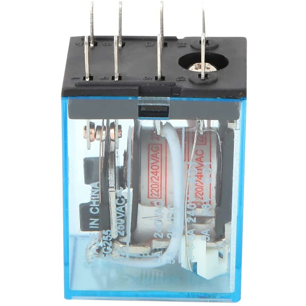 8 Pin Double Pole Double Throw RELAY 240V 5A AC COIL DPDT Copper Coil Transparent Case 1.38x0.85x1.06 Inche Relays Power Supplie
8 Pin Double Pole Double Throw RELAY 240V 5A AC COIL DPDT Copper Coil Transparent Case 1.38x0.85x1.06 Inche Relays Power Supplie