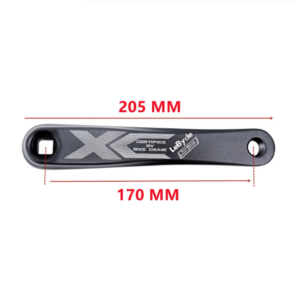Useful Durable Hot Sale Practical Left Crank Arm 170mm Aluminum Alloy Bicycle Black Square/Diamond Square Taper
Useful Durable Hot Sale Practical Left Crank Arm 170mm Aluminum Alloy Bicycle Black Square/Diamond Square Taper