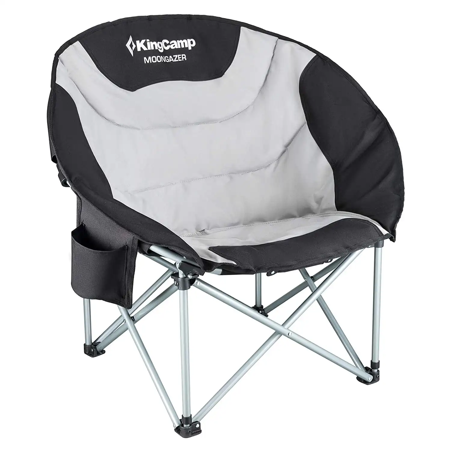 KingCamp Camping Chair Oversized Padded Moon Round Saucer Chairs Folding Chairs for Adults Outdoor Support Black
KingCamp Camping Chair Oversized Padded Moon Round Saucer Chairs Folding Chairs for Adults Outdoor Support Black