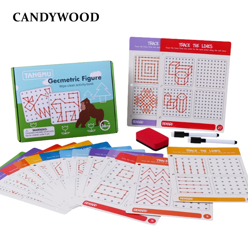 Montessori Pen Control Drawing Tablet DIY Color Shape Match Game Busy Book Drawing Set Learning Educational Toy For Children Boy
Montessori Pen Control Drawing Tablet DIY Color Shape Match Game Busy Book Drawing Set Learning Educational Toy For Children Boy