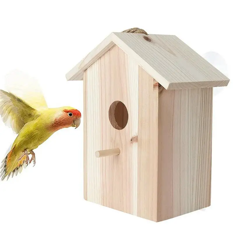 

Wood Bird Houses For Outside Bird Box House Window Bird Feeder Bird Viewing House Outdoor Wild Bird Nest Bird Houses For Outside