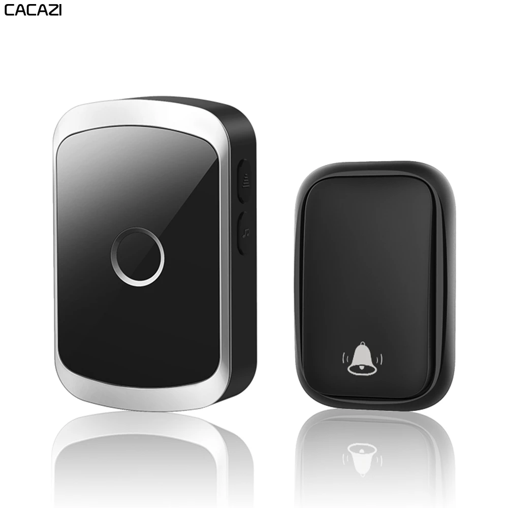 CACAZI Self-powered Waterproof Wireless Doorbell with No Battery Chime 150M Remote Smart Cordless Home Door Bell US EU UK Plug
CACAZI Self-powered Waterproof Wireless Doorbell with No Battery Chime 150M Remote Smart Cordless Home Door Bell US EU UK Plug