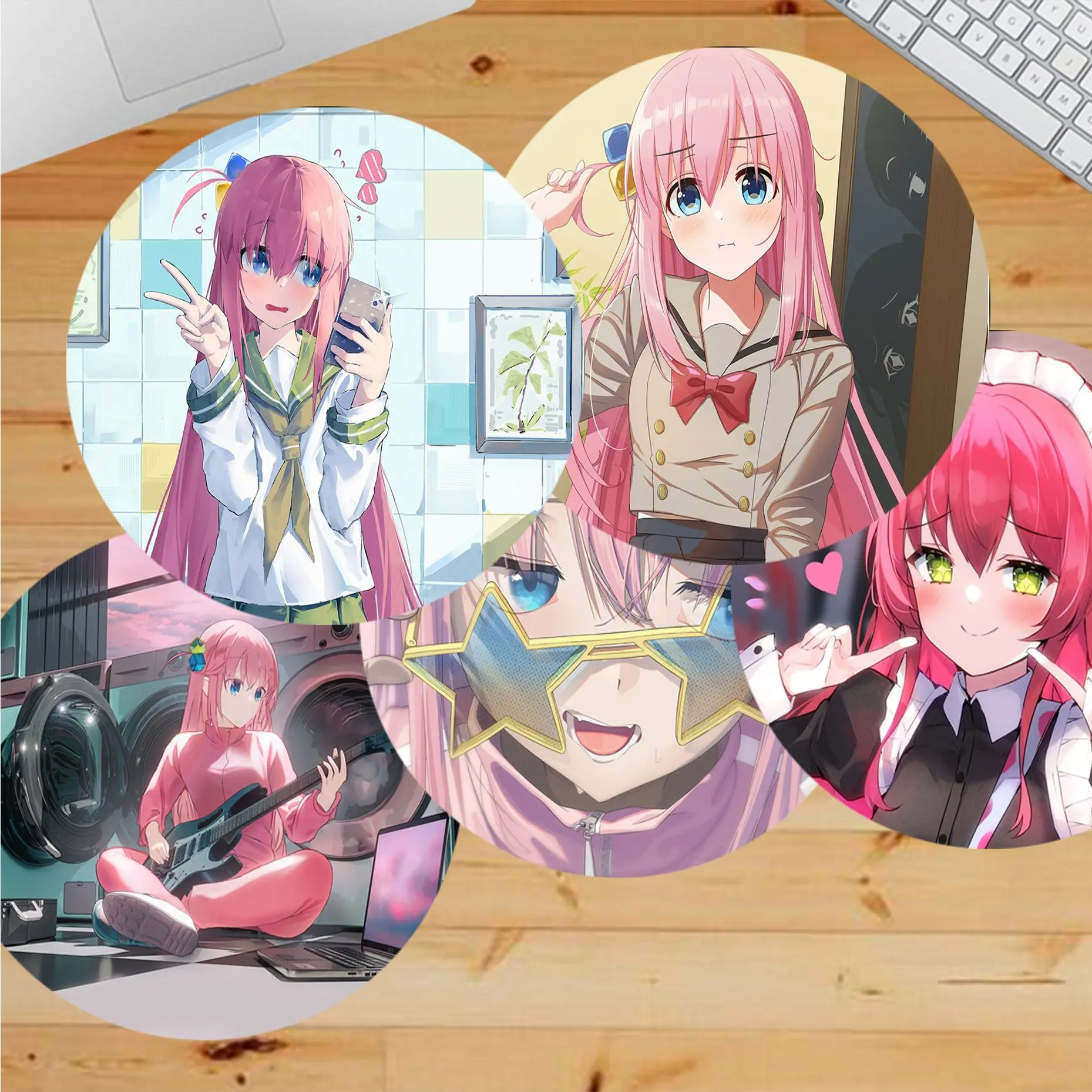 Bocchi The Rock INS Tide Round Big Promotion Table Mat Student Mousepad Computer Keyboard Pad Games Pad Desktop Mat
Bocchi The Rock INS Tide Round Big Promotion Table Mat Student Mousepad Computer Keyboard Pad Games Pad Desktop Mat