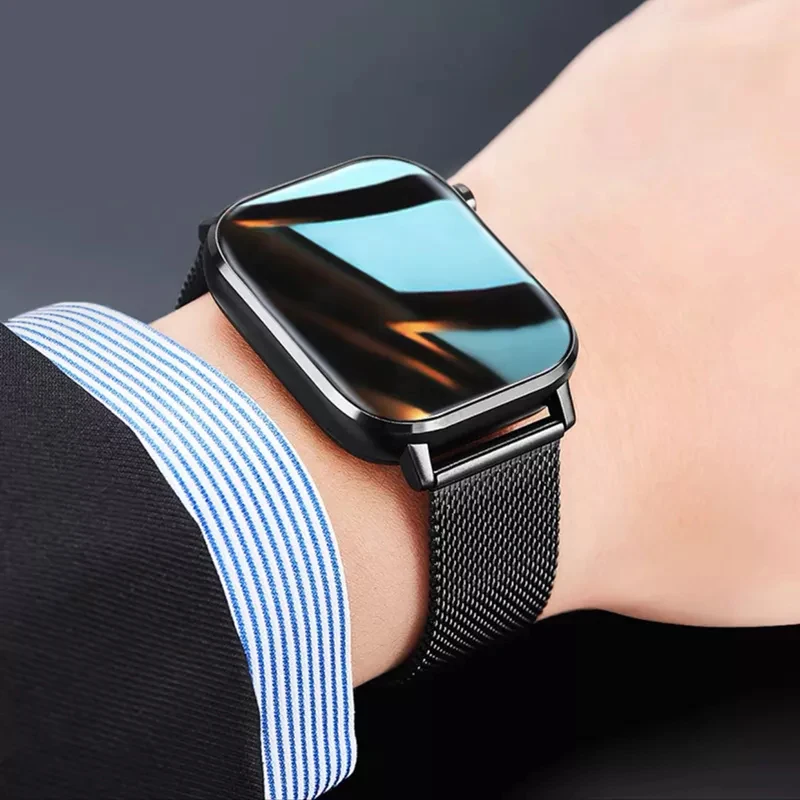 2022 New Bluetooth Call Smart Watch Men 1.81 inch 240*286 HD Full Touch Screen Sports Smart Watch Women Gift For Android ios
2022 New Bluetooth Call Smart Watch Men 1.81 inch 240*286 HD Full Touch Screen Sports Smart Watch Women Gift For Android ios