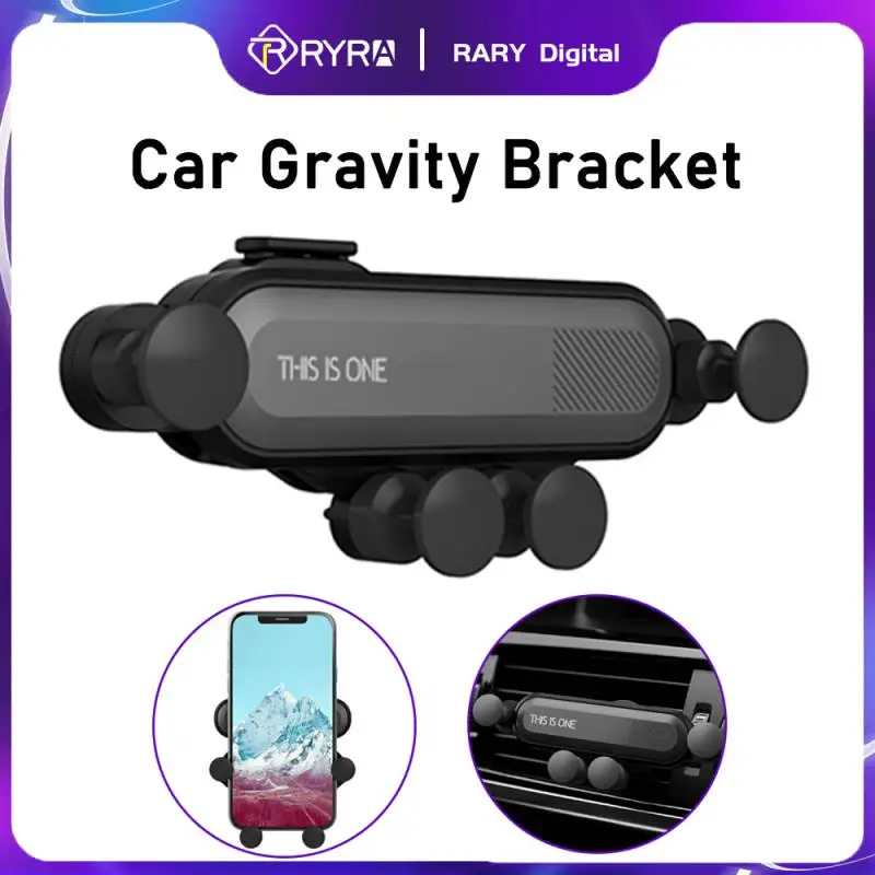 RYRA Four Points Gravity Car Phone Holder Air Vent Clip GPS Mount Stand For IPhone 14 Samsung Xiaomi Smartphone Bracket Support
RYRA Four Points Gravity Car Phone Holder Air Vent Clip GPS Mount Stand For IPhone 14 Samsung Xiaomi Smartphone Bracket Support