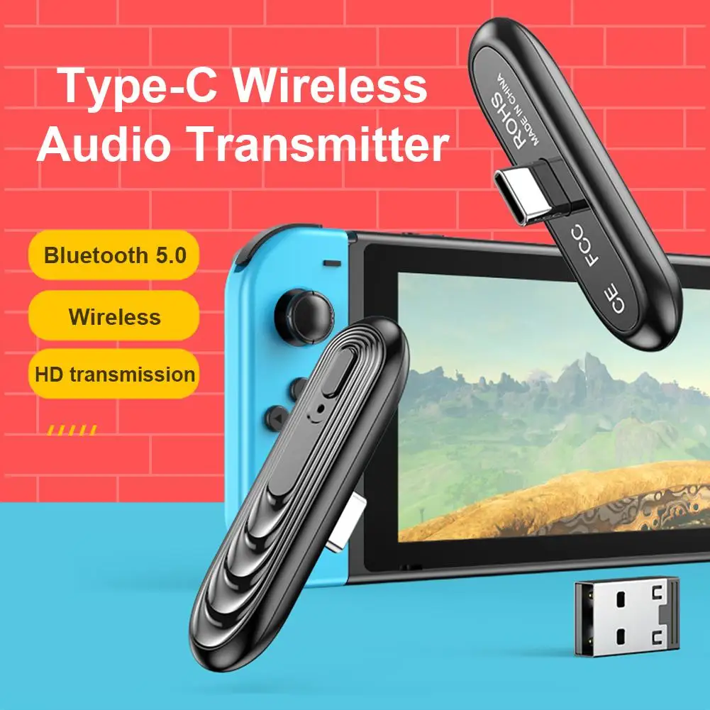 Compatible For Switch 5.0 Bluetooth-compatible Audio Adapter Drive-free Type-c Port Power Supply Wireless Transmitter
Compatible For Switch 5.0 Bluetooth-compatible Audio Adapter Drive-free Type-c Port Power Supply Wireless Transmitter