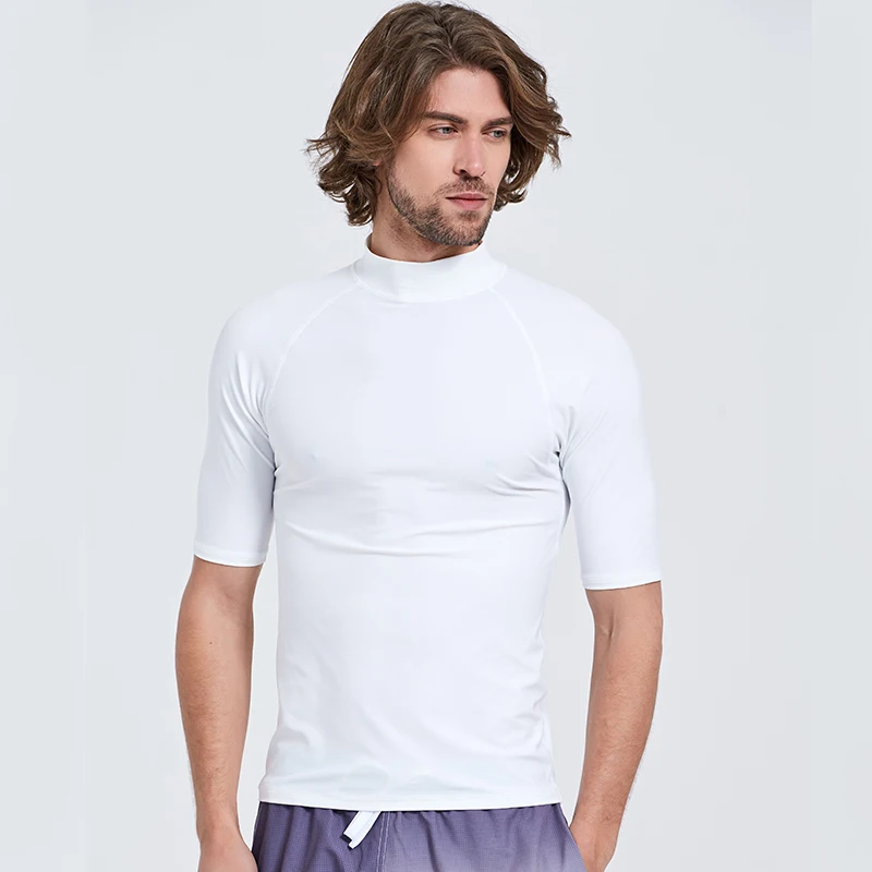 Men's Short Sleeve Swim Tee Rash Guard Lycra Compression Base Layer Swimming Shirt Sun Tee Rashguards Youth Boy M-4XL White
Men's Short Sleeve Swim Tee Rash Guard Lycra Compression Base Layer Swimming Shirt Sun Tee Rashguards Youth Boy M-4XL White