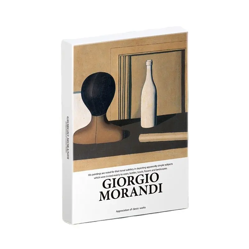 30 Pcs/Set Giorgio Morandi Oil Paintings Postcard Still Life Figure Landscape Artwork Greeting Message Cards Home Decoration
30 Pcs/Set Giorgio Morandi Oil Paintings Postcard Still Life Figure Landscape Artwork Greeting Message Cards Home Decoration