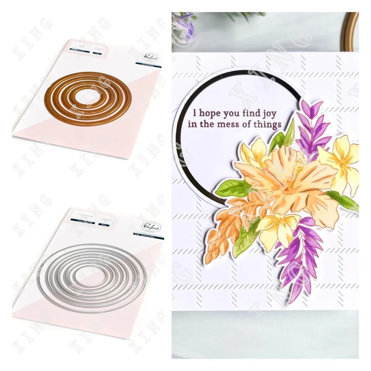 Nested Circles 2022 New Metal Cutting Dies Hot Foil Scrapbook Diary Decoration Embossing Template Diy Greeting Card Handmade
Nested Circles 2022 New Metal Cutting Dies Hot Foil Scrapbook Diary Decoration Embossing Template Diy Greeting Card Handmade