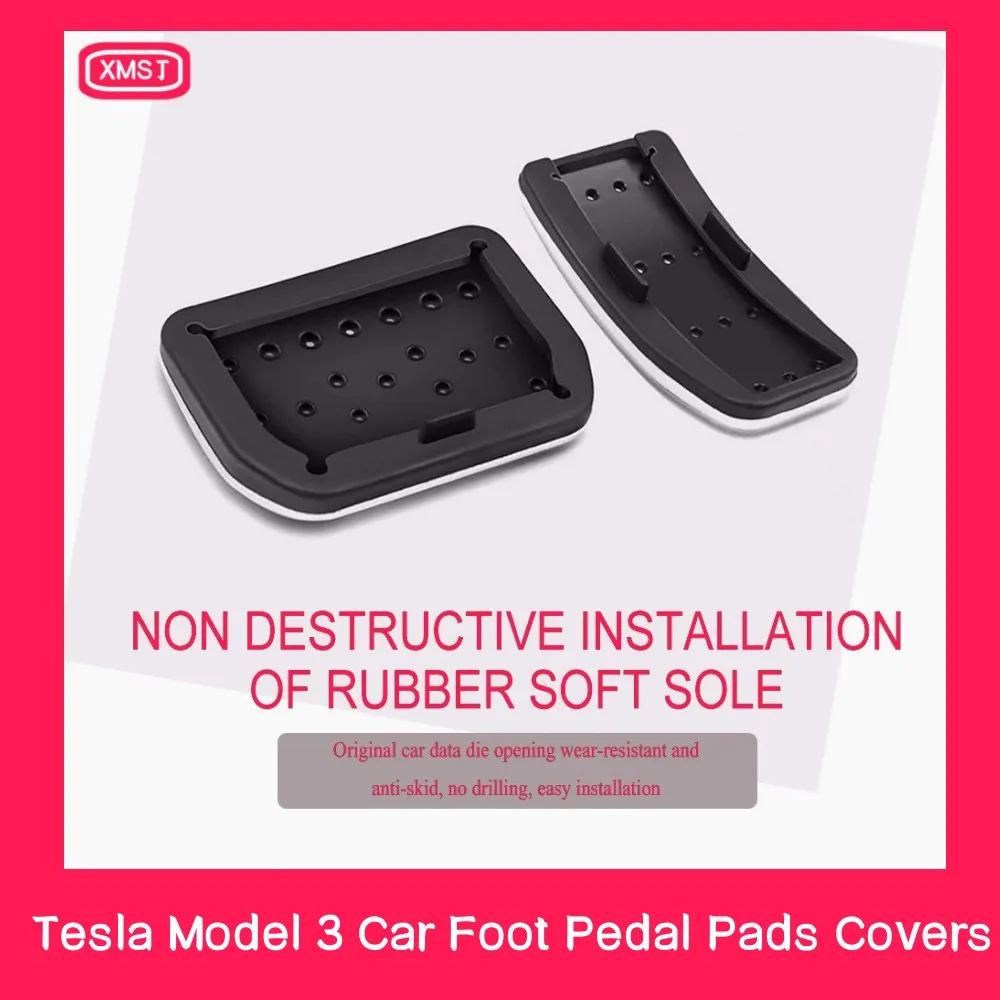 Tesla Model 3 2022 Aluminum Pedal Covers - Non-Slip Performance Foot Pedal Pads for Improved Grip and Style
Tesla Model 3 2022 Aluminum Pedal Covers - Non-Slip Performance Foot Pedal Pads for Improved Grip and Style