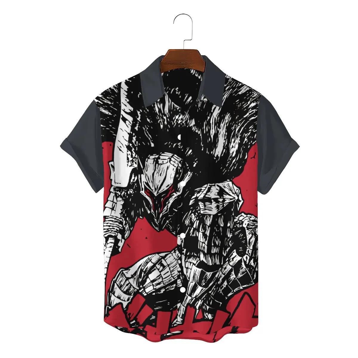 Red Hip Hop 3D Shirt Berserk Millepensee Guts Comic Leisure Hawaii Shirts Newest shirt For Men Women
Red Hip Hop 3D Shirt Berserk Millepensee Guts Comic Leisure Hawaii Shirts Newest shirt For Men Women