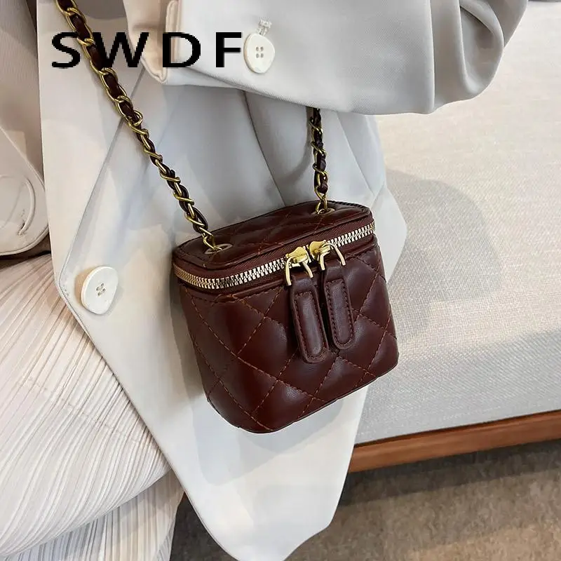 Luxury Lady Quilted Mini Kawaii Cute Box Shape PU Leather Crossbody Sling Bag Women 2022 Lingge Shoulder Handbag and Purses
Luxury Lady Quilted Mini Kawaii Cute Box Shape PU Leather Crossbody Sling Bag Women 2022 Lingge Shoulder Handbag and Purses