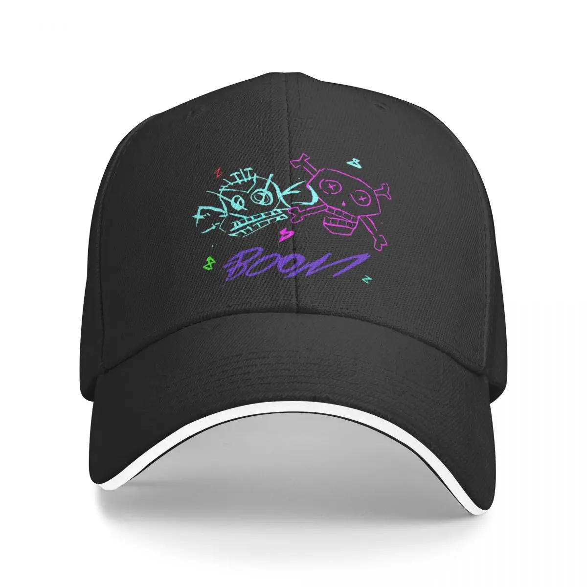 

Jinx Monkey Graffiti - Monkey Bomb Arcane League of Legends Multicolor Hat Peaked Women's Cap Personalized Visor Windproof Hats