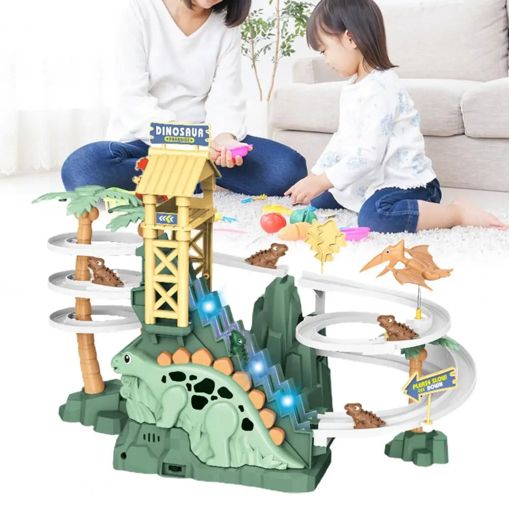1 Set Material Safety Electric Track Toy Cartoon Car Dinosaur Stair Climbing Track Electric Toy Boys Girls Gift
1 Set Material Safety Electric Track Toy Cartoon Car Dinosaur Stair Climbing Track Electric Toy Boys Girls Gift