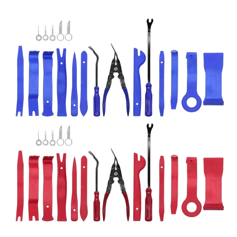 50LC 5/16/19Pcs Panel Trim Removal Tool Kit Auto Interior Radio Removal Pry Tools
50LC 5/16/19Pcs Panel Trim Removal Tool Kit Auto Interior Radio Removal Pry Tools