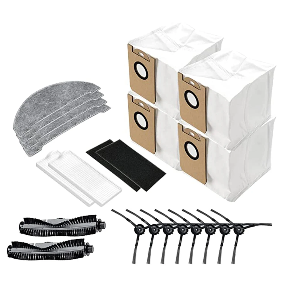 Main Roller Brush Hepa Filter Side Brushes Vacuum Cleaner Parts Mop Cloth Dust Bags Sponge Set For Neabot N2 Vacuum Cleaner
Main Roller Brush Hepa Filter Side Brushes Vacuum Cleaner Parts Mop Cloth Dust Bags Sponge Set For Neabot N2 Vacuum Cleaner