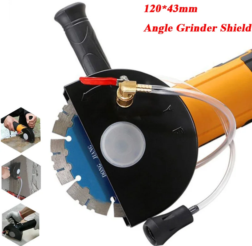 120*43mm Angle Grinder Shield Set Water Cutting Machine Base Safety Cover Dust Collecting Guard Kit Dust Shroud Protecter Cover
120*43mm Angle Grinder Shield Set Water Cutting Machine Base Safety Cover Dust Collecting Guard Kit Dust Shroud Protecter Cover