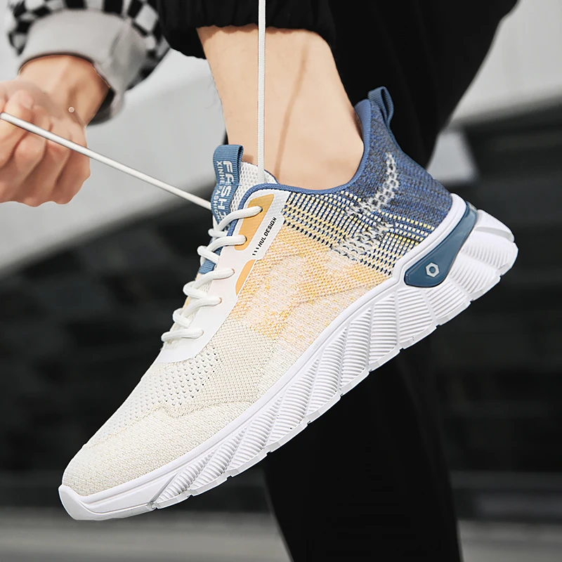 Men Casual Shoes Fashion Breathable Walking Mesh Flat Shoes Sneakers Men 2023 Mesh Running Shoes 
Men Casual Shoes Fashion Breathable Walking Mesh Flat Shoes Sneakers Men 2023 Mesh Running Shoes