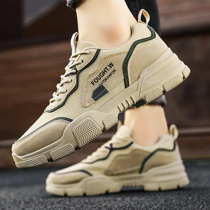 Mens Walking Shoes Korean Style Round Head Lace Up Sneakers Plus Size Flats Designer Trainers Zapatillas Deportivas Hombre
Mens Walking Shoes Korean Style Round Head Lace Up Sneakers Plus Size Flats Designer Trainers Zapatillas Deportivas Hombre