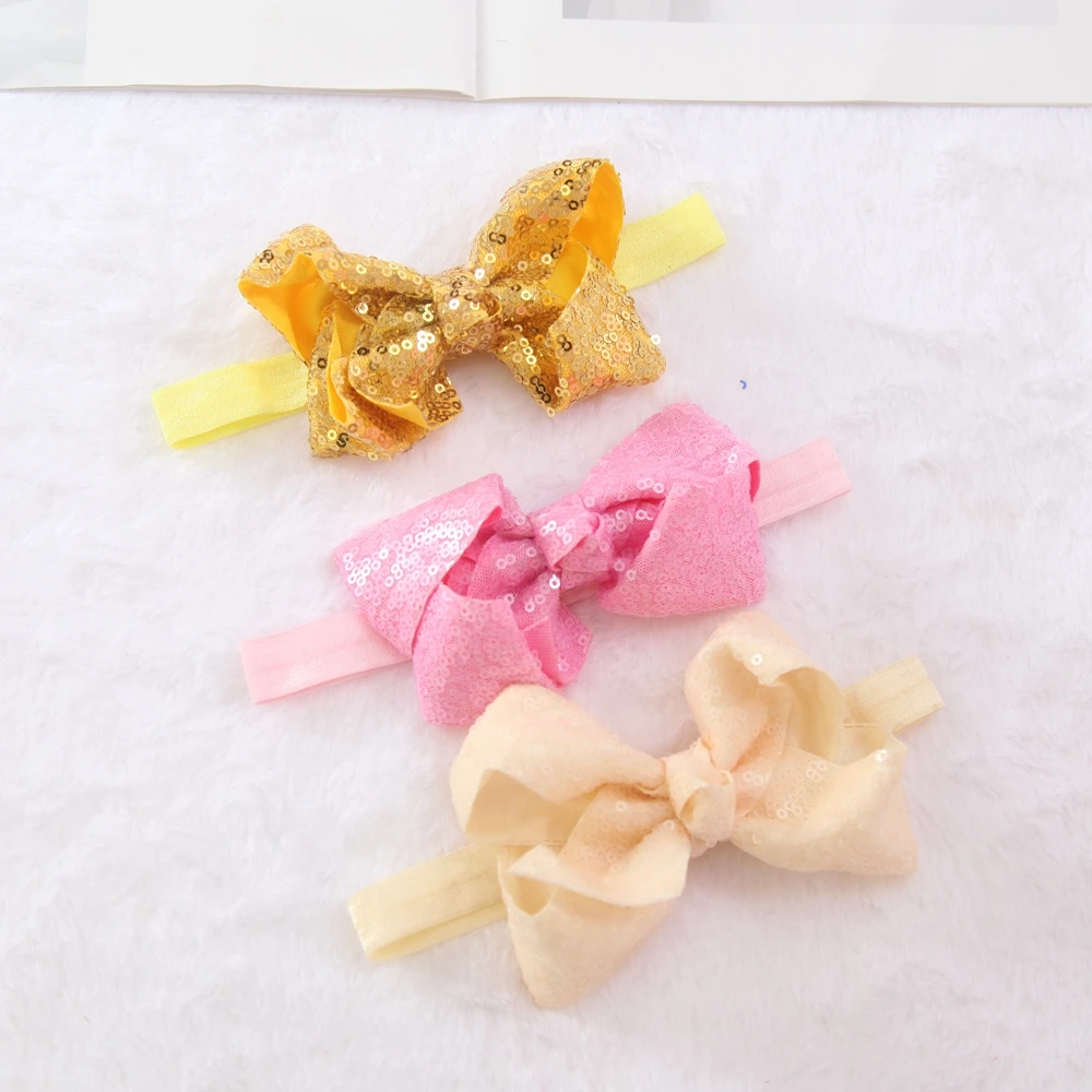 5inch Baby Girl Sequins Bows Newborn Headband Headwear Elastic Gift Toddler Soft Bowknot bows headbands Infant Hair Accessories
5inch Baby Girl Sequins Bows Newborn Headband Headwear Elastic Gift Toddler Soft Bowknot bows headbands Infant Hair Accessories