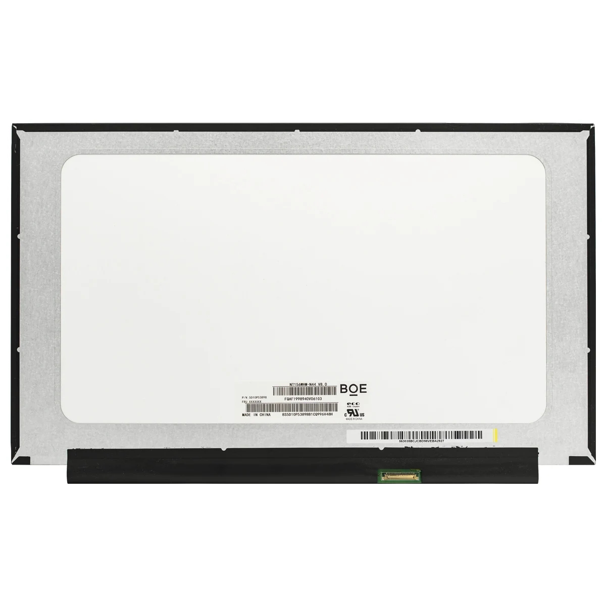 NT156WHM-N49 N44 N35 N30 Матрица для ноутбука 1366 дюймов ЖК-экран 768 x HD 30PIN тонкий светодиодный дисплей 096M67 96M6 7 Замена панели
NT156WHM-N49 N44 N35 N30 Матрица для ноутбука 1366 дюймов ЖК-экран 768 x HD 30PIN тонкий светодиодный дисплей 096M67 96M6 7 Замена панели