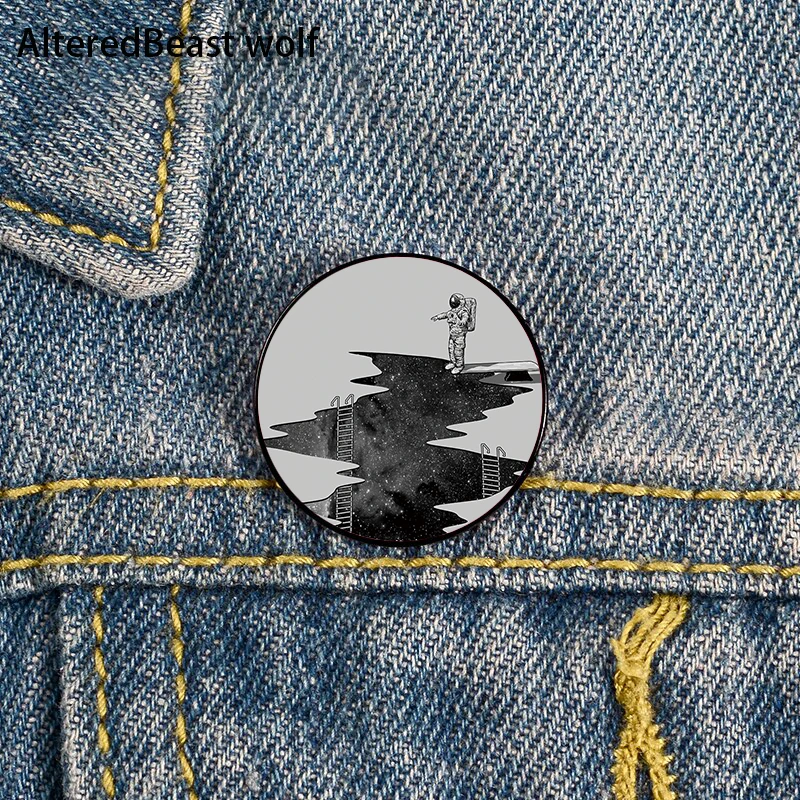 Space Diving Printed Pin Custom Funny Brooches Shirt Lapel Bag Cute Badge Cartoon Cute Jewelry Gift for Lover Girl Friends
Space Diving Printed Pin Custom Funny Brooches Shirt Lapel Bag Cute Badge Cartoon Cute Jewelry Gift for Lover Girl Friends