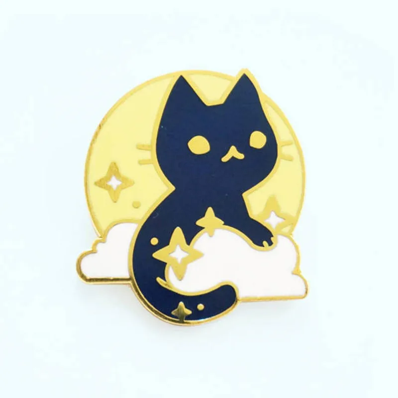 Cute Cartoon Moon Cat Brooch Metal Badge Lapel Pin Jacket Jeans Fashion Jewelry Accessories Gift
Cute Cartoon Moon Cat Brooch Metal Badge Lapel Pin Jacket Jeans Fashion Jewelry Accessories Gift