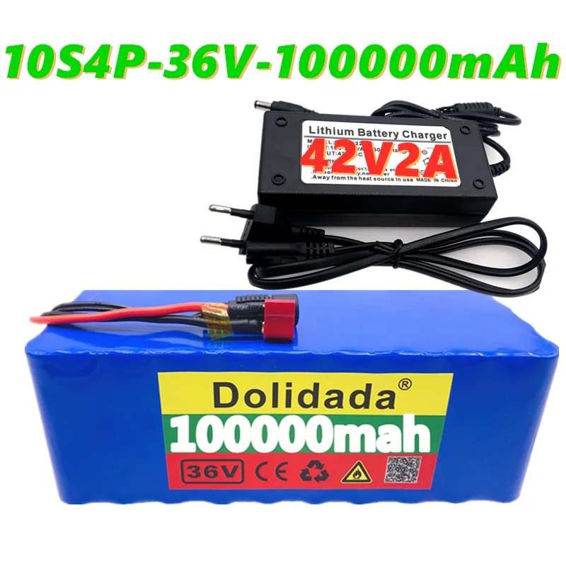 Free shipping 36V battery 10S4P 100Ah battery pack 1000W high power battery 42V 100000mAh Ebike electric bike BMS+42V2ACharger
Free shipping 36V battery 10S4P 100Ah battery pack 1000W high power battery 42V 100000mAh Ebike electric bike BMS+42V2ACharger