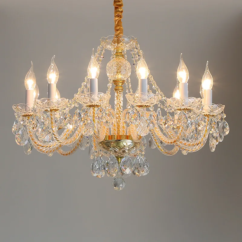 European-style LED crystal lamp luxury candle crystal lamp living room lamp dining room crystal chandelier bedroom lamp lighting
European-style LED crystal lamp luxury candle crystal lamp living room lamp dining room crystal chandelier bedroom lamp lighting