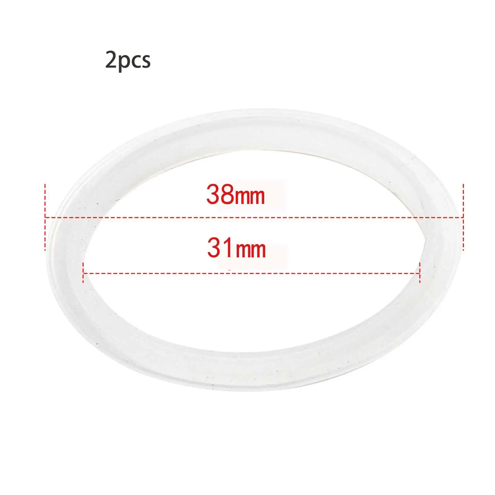 2pcs Silicone Ring Gasket Replacement Bathtub Sink Up Plug Cap Washer Seal Kitchen Bathroom Sink Drain Sealing Gasket
2pcs Silicone Ring Gasket Replacement Bathtub Sink Up Plug Cap Washer Seal Kitchen Bathroom Sink Drain Sealing Gasket