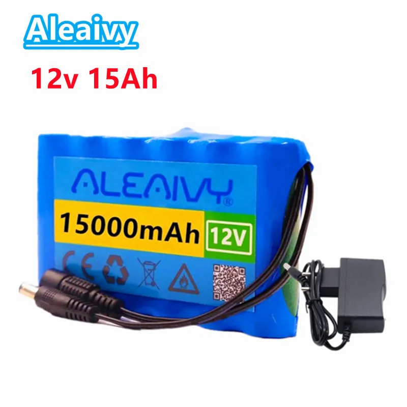 Литий-ионный аккумулятор Aleaivy 18650, Портативный перезаряжаемый аккумулятор, постоянный ток, 12 В, 12,6 в, 15000 мА/ч, аккумулятор 12,6 в, комплект батар...
Литий-ионный аккумулятор Aleaivy 18650, Портативный перезаряжаемый аккумулятор, постоянный ток, 12 В, 12,6 в, 15000 мА/ч, аккумулятор 12,6 в, комплект батар...