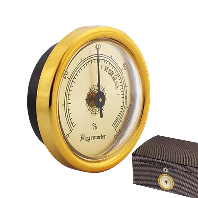 Cigars Hygrometer Humidity Gauge For Cigars Humidors Tester For Cigars Mechanical 45mm High Accuracy Cabinet Violin Box Humidors
Cigars Hygrometer Humidity Gauge For Cigars Humidors Tester For Cigars Mechanical 45mm High Accuracy Cabinet Violin Box Humidors