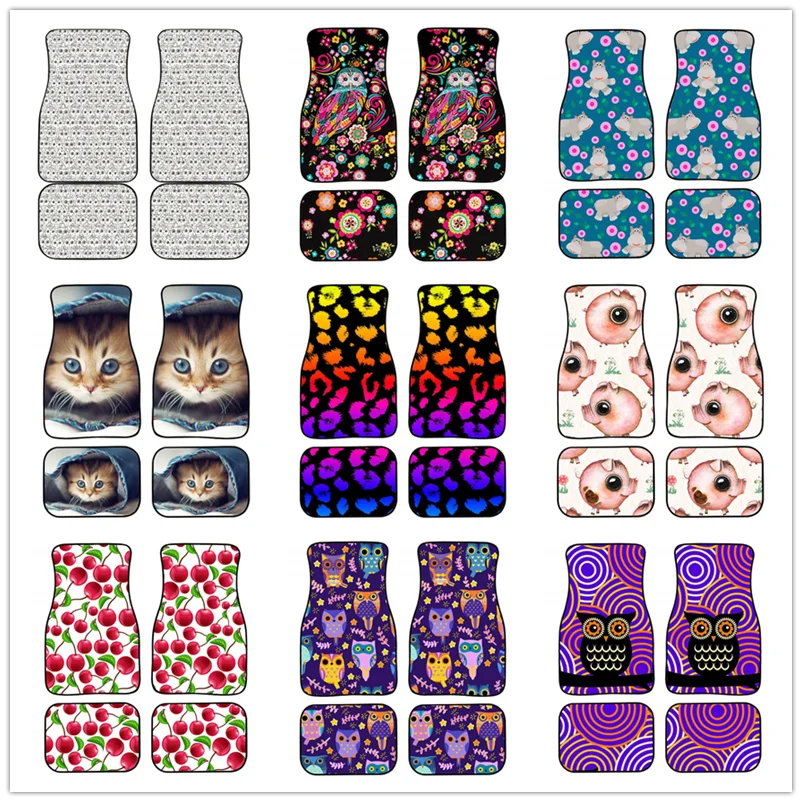 4 Pieces Owl Anime Car Floor Mats Front Rear Floor Liner Auto Mats Universal Fit Most Car Sedan SUV Truck Accessories
4 Pieces Owl Anime Car Floor Mats Front Rear Floor Liner Auto Mats Universal Fit Most Car Sedan SUV Truck Accessories