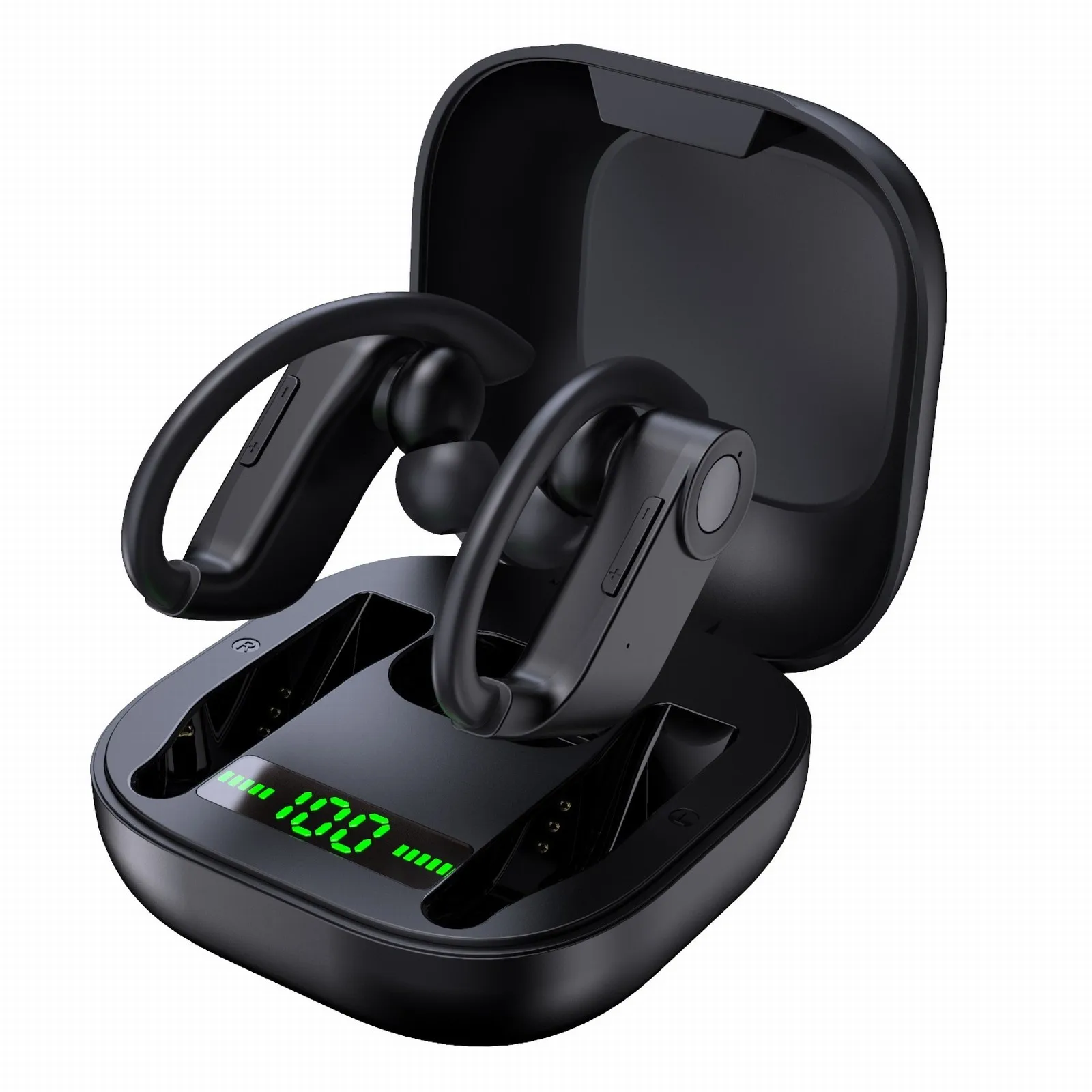 Наушники с костной проводимостью, беспроводные наушники Bluetooth 5.1, водонепроницаемые спортивные шумоподавляющие наушники для ручной записи 
Наушники с костной проводимостью, беспроводные наушники Bluetooth 5.1, водонепроницаемые спортивные шумоподавляющие наушники для ручной записи